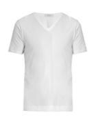 Adam Lippes V-neck Cotton T-shirt