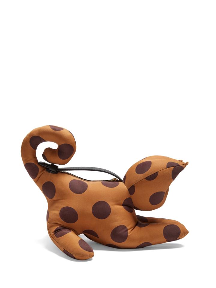 Loewe Cat Polka-dot Clutch