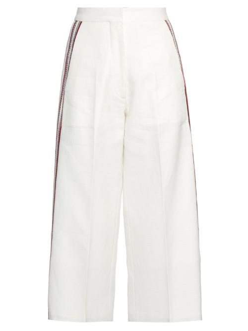 Hillier Bartley Striped Wide-leg Track Pants