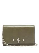 Matchesfashion.com Alexander Mcqueen - Skull Lizard-effect Leather Cross-body Bag - Womens - Khaki
