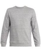 A.p.c. Crew-neck Cotton-blend Jersey Sweatshirt