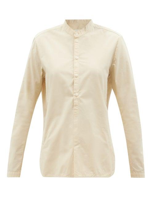 Toogood - The Botanist Cotton-poplin Shirt - Womens - Beige