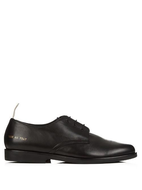 Common Projects Cadet Leather Derby Shoes
