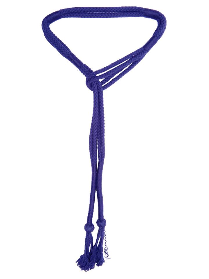 Thierry Colson Braided Tassel-trimmed Belt