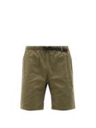 Matchesfashion.com Gramicci - G-shorts Cotton-twill Shorts - Mens - Green