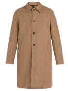 Matchesfashion.com Harris Wharf London - Boiled Wool Overcoat - Mens - Camel