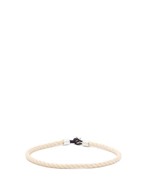 Matchesfashion.com Miansai - Nexus Rope Bracelet - Mens - Beige