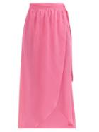 Melissa Odabash - Devlin Poplin Wrap Skirt - Womens - Bright Pink