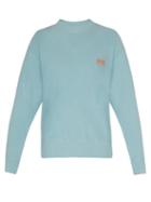 Matchesfashion.com Aries - Premium Temple Cotton Sweatshirt - Mens - Blue