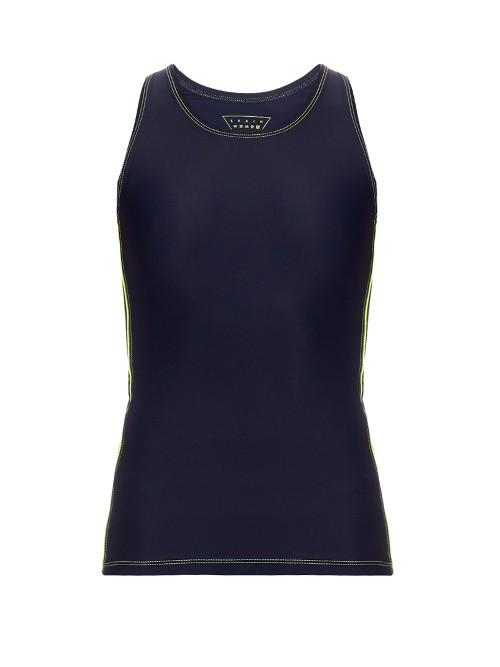 Laain Camouflage-side Print Performance Top