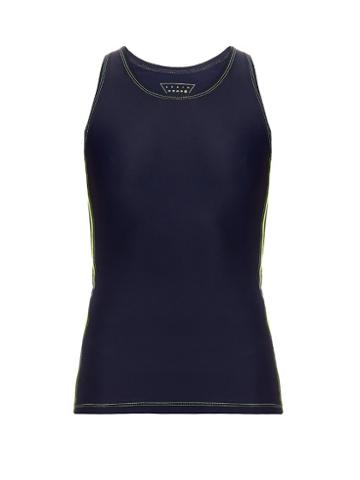 Laain Camouflage-side Print Performance Top