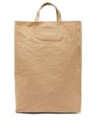 Matchesfashion.com Acne Studios - Baker Large Cotton Blend Canvas Tote Bag - Mens - Brown