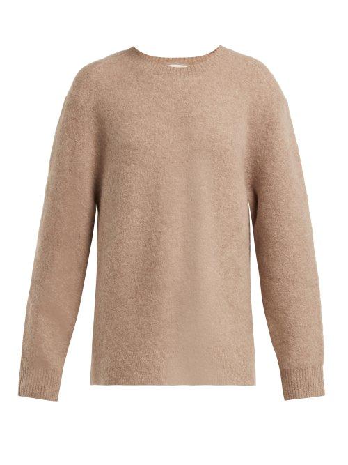 Matchesfashion.com Joostricot - Cashmere Blend Oversized Sweater - Womens - Light Brown