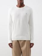Polo Ralph Lauren - Logo-embroidered Cotton-blend Sweater - Mens - White