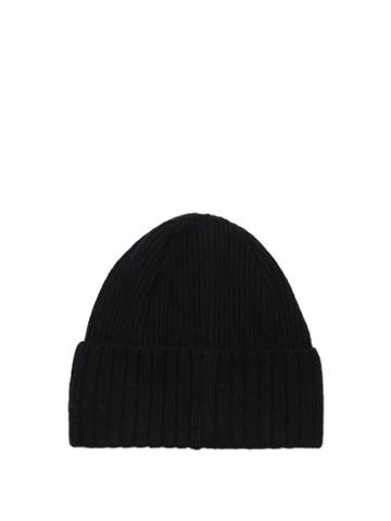 Larose Ribbed-knit Merino-blend Beanie