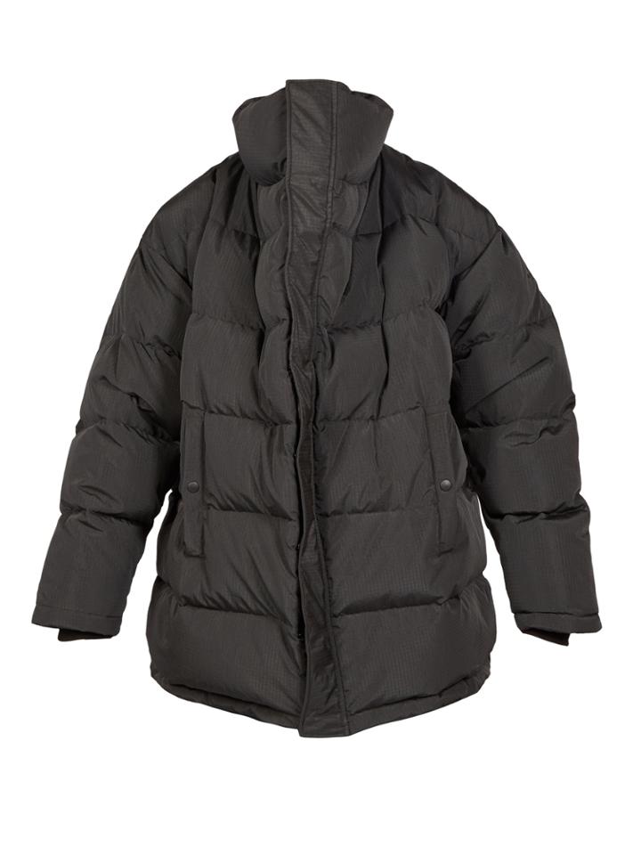 Balenciaga Quilted-down Ripstop Parka