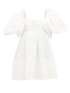 Aje - Cantina Bow-embellished Mini Dress - Womens - Ivory