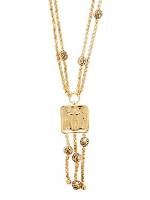 Matchesfashion.com Chlo - Femininities Pendant Necklace - Womens - Gold
