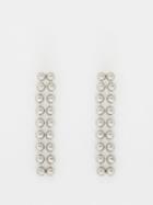 Balenciaga - Skate Drop Earrings - Womens - Silver