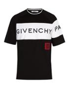 Givenchy Logo-embroidered Cotton T-shirt
