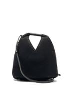 Matchesfashion.com Mm6 Maison Margiela - Japanese Mini Mesh And Faux-leather Shoulder Bag - Womens - Black