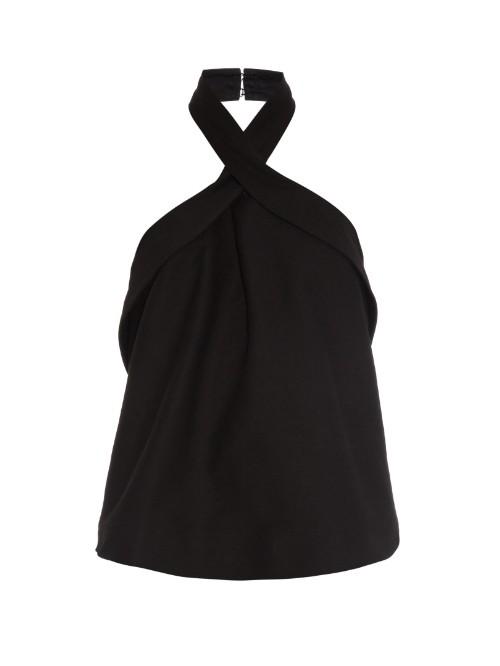 Isabel Marant Kast Crossover Halterneck Top