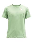 Matchesfashion.com District Vision - Air Wear Logo-print T-shirt - Mens - Green