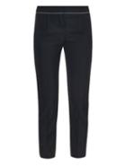Balenciaga Chain-trimmed Cropped Trousers