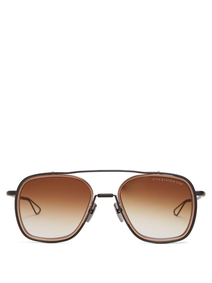 Dita Eyewear System One Metal Sunglasses