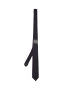 Matchesfashion.com Title Of Work - Innocence Lost Silk Tie - Mens - Black