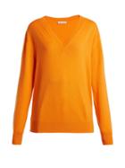Matchesfashion.com Tomas Maier - V Neck Cashmere Sweater - Womens - Orange