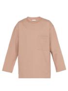 Matchesfashion.com Lemaire - Oversized Cotton Jersey Sweater - Mens - Pink