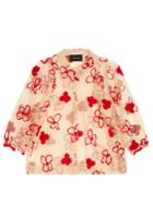 Simone Rocha Spooky Flower-embroidered Blouse