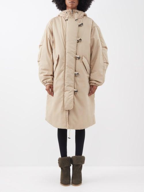 Isabel Marant Toile - Dacayo Cotton-blend Long Parka - Womens - Beige