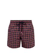 Vilebrequin Moorea Fish Foot-print Swim Shorts