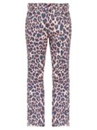 Matchesfashion.com Calvin Klein 205w39nyc - Leopard Print Jeans - Mens - Brown Multi