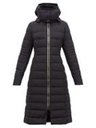 Matchesfashion.com Herno - Quilted Gore Tex Down Filled Coat - Womens - Black