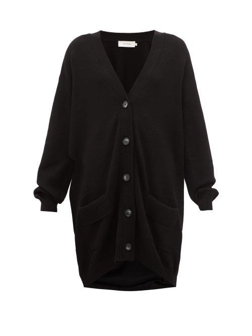 Matchesfashion.com Marques'almeida - Oversized Cardigan - Womens - Black
