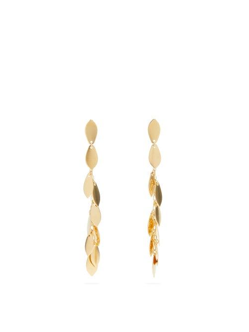 Matchesfashion.com Isabel Marant - Dore Leaf Drop Earrings - Womens - Gold