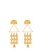 Sophia Kokosalaki Triangle Perseids Gold-plated Silver Earrings