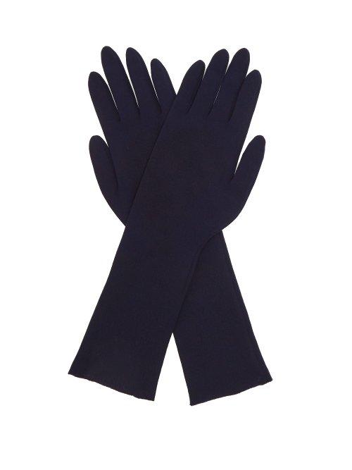 Matchesfashion.com Falke - Light Running Gloves - Womens - Dark Navy