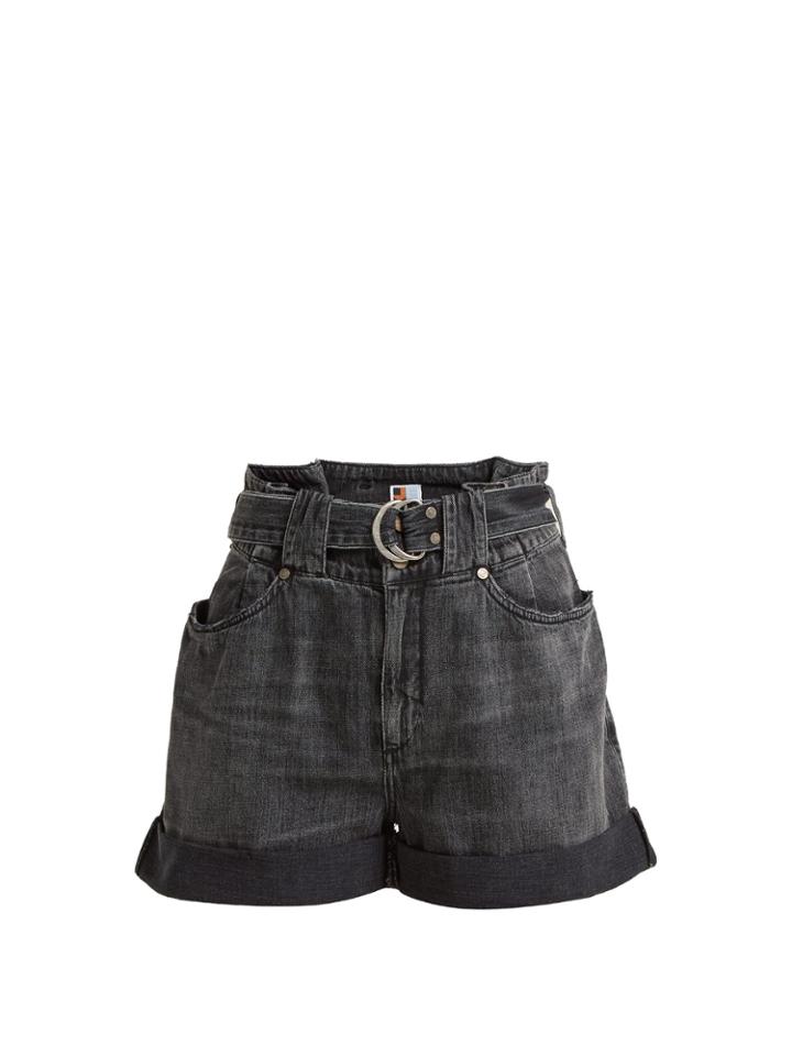 Jean Atelier Cinch Denim Shorts