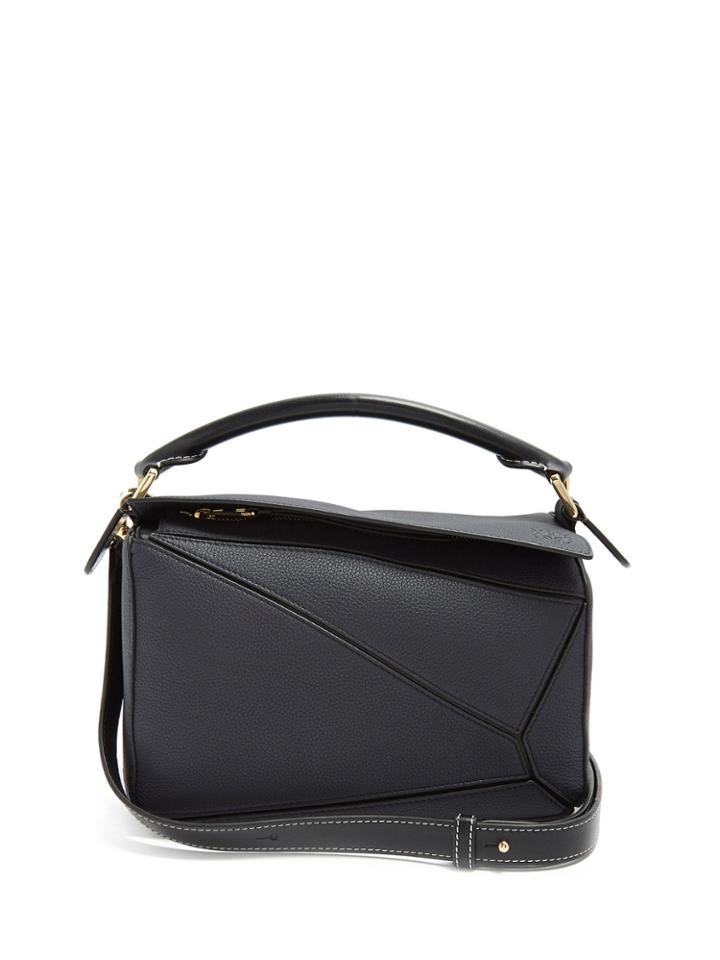 Loewe Puzzle Small Grained Leather Cross-body Bag