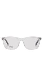 Matchesfashion.com Dior - Dioressential Square Acetate Glasses - Mens - Clear
