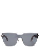 Matchesfashion.com Givenchy - Rimless Acetate Sunglasses - Womens - Black