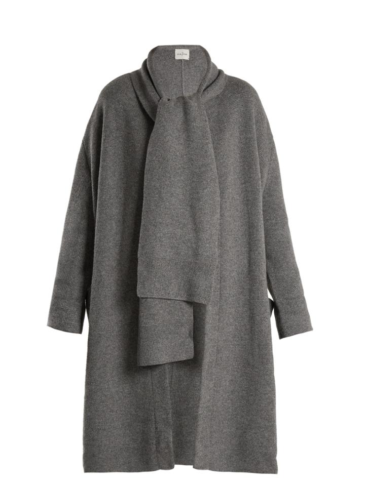 Le Kasha Antigua Tie-neck Cashmere Cardigan