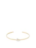 Matchesfashion.com Delfina Delettrez - Diamond, Pearl & 18kt Gold Cuff - Womens - Gold