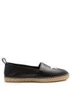 Givenchy Star-embossed Leather Espadrilles
