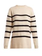 Raey Loose-fit Breton Cashmere Sweater