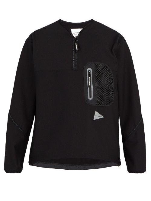 Matchesfashion.com And Wander - Fleece Sweatshirt - Mens - Black